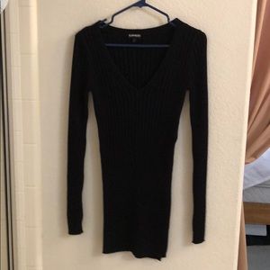 Express brand long black sweater